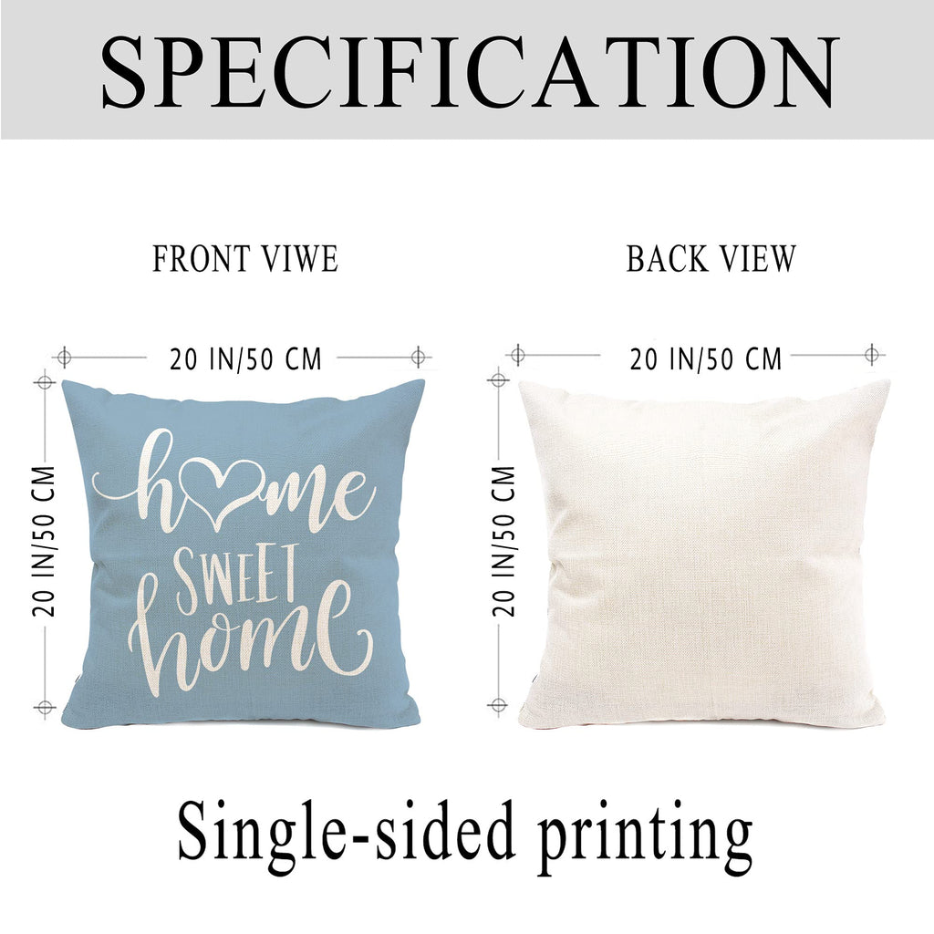 Fundas Decorativas de Lino Geométrico - Cojines para Sofá