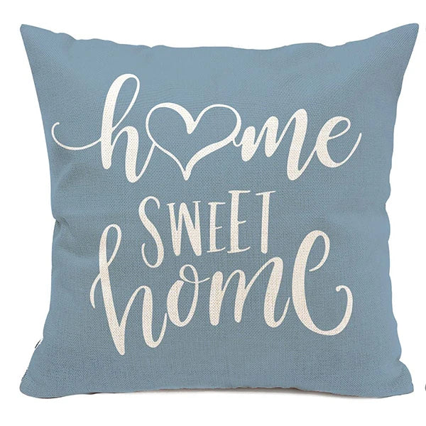 Fundas Decorativas de Lino Geométrico - Cojines para Sofá