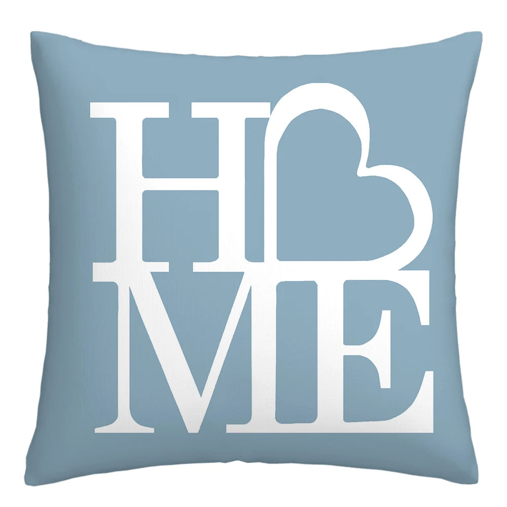 Fundas Decorativas de Lino Geométrico - Cojines para Sofá